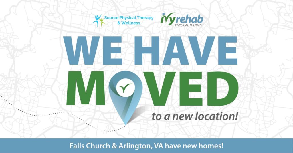 Ivy Rehab in Falls Church and Arlington, VA have moved locations