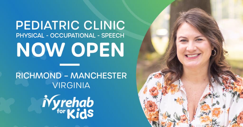 Ivy Rehab for Kids Expands in Richmond with a New Clinic in the Manchester Area, Led by Emily Tucker           