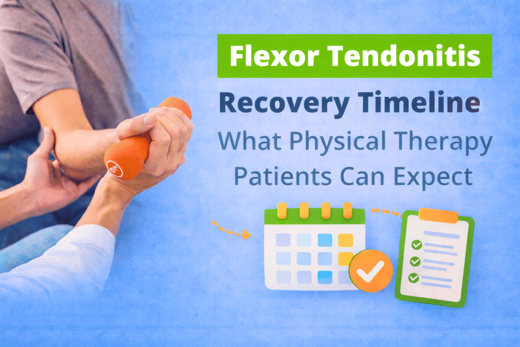 Flexor Tendonitis Recovery Timeline: What Physical Therapy Patients Can Expect